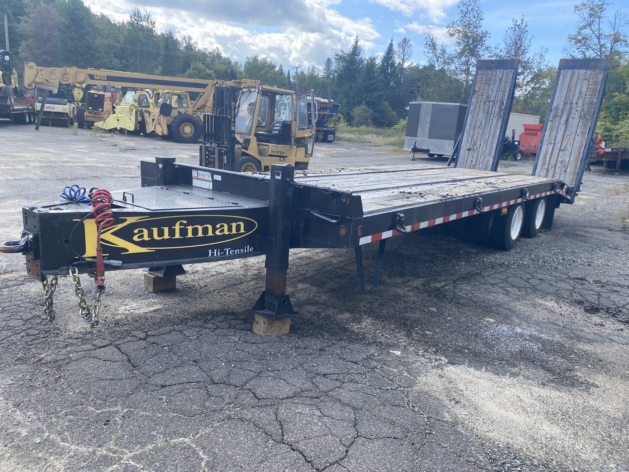 2022 Kaufman, 20T, 2 essieux, rampes hydr.